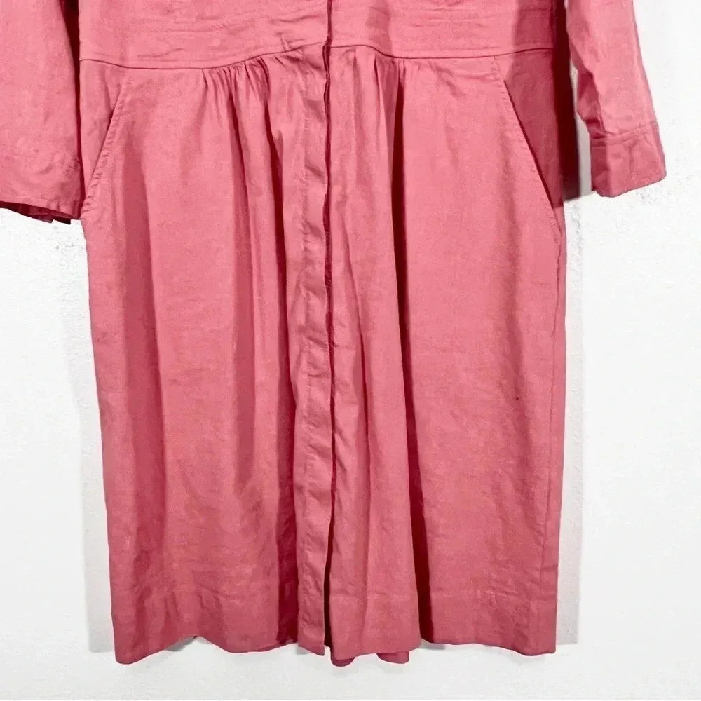 NWT Eileen Fisher Organic Linen Dress - Picture 5 of 9